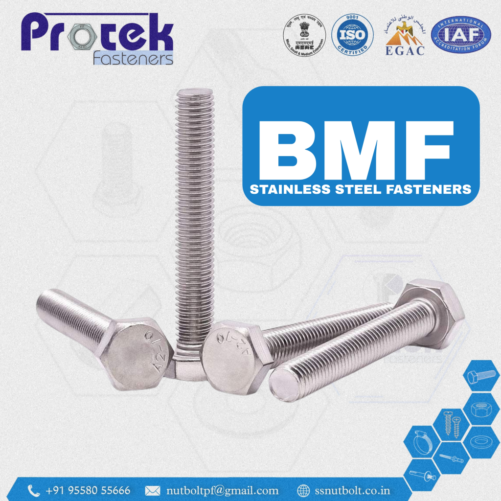 BMF AKD NUT BOLT FASTENERS STAINLESS STEEL FASTENERS